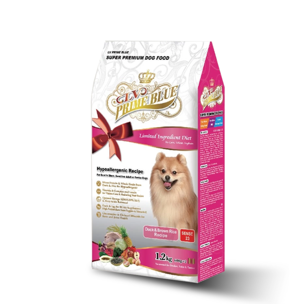 LV-dog-food-duck-brown-rice-sense23 LVPB - SENSE 23 (SENSITIVE) DUCK & BROWN RICE 1.2KG/6KG