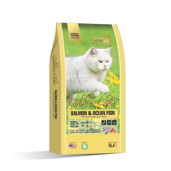 GOLDRIVER CHOICE CAT FOOD SALMON & OCEAN FISH