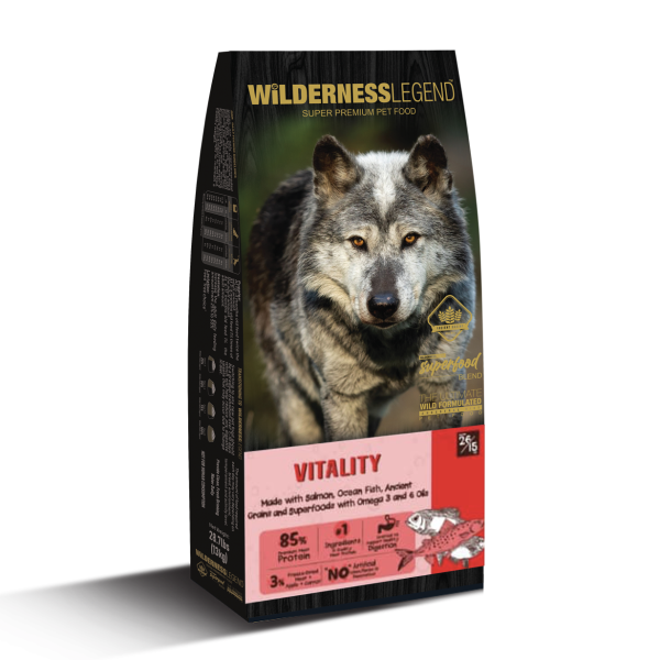 Wilderness Legend Super Premium PetFoods - Vitality 26/15 Salmon & Ocean Fish